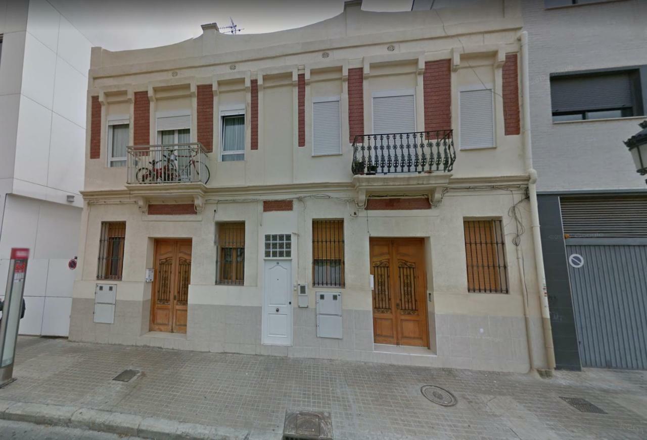 Old Fisherman'S House In Malvarrosa Beach Valencia Buitenkant foto